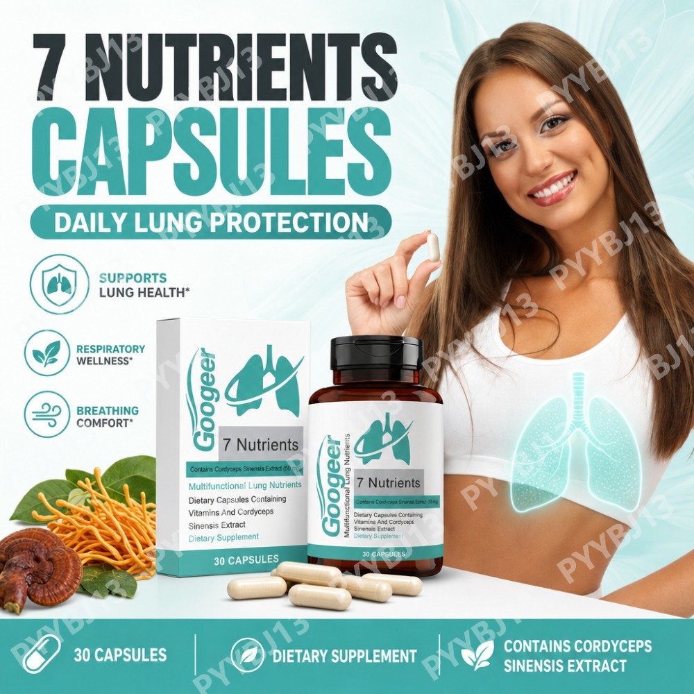 Wellness Quercetin - Cápsulas Googeer 7 Nutrientes para Bem-Estar