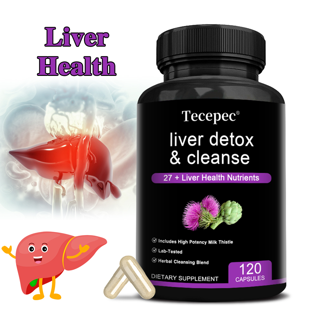 Herbal Wellness Blend - Cápsulas de Suplemento para Suporte Hepático