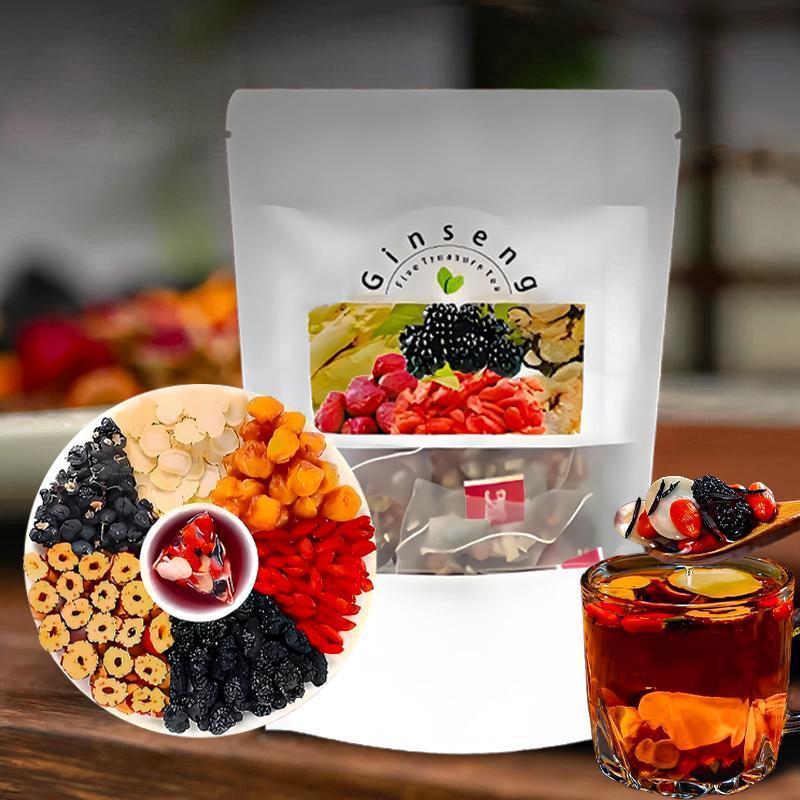 Chá de Ginseng Cinco Tesouros: - Herbal Wellness For You avaliação e preço