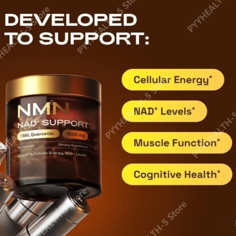 Cápsulas de Suporte NMN NAD+ 1 - Wellness Quercetin avaliação e preço
