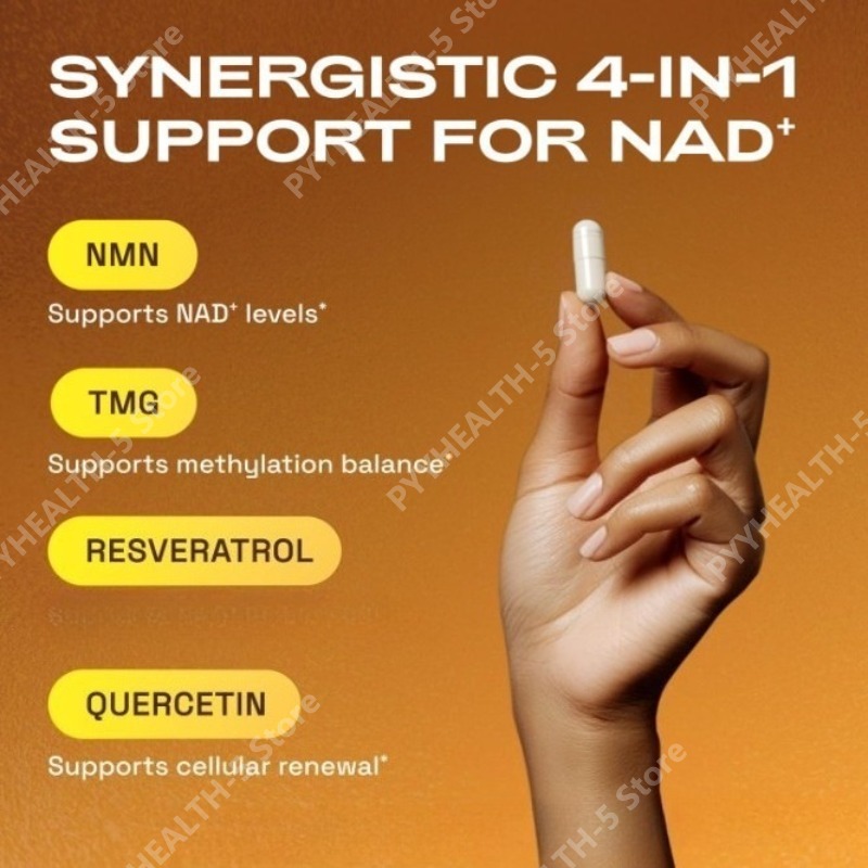 Cápsulas de Suporte NMN NAD+ 1 - Wellness Quercetin avaliação e preço