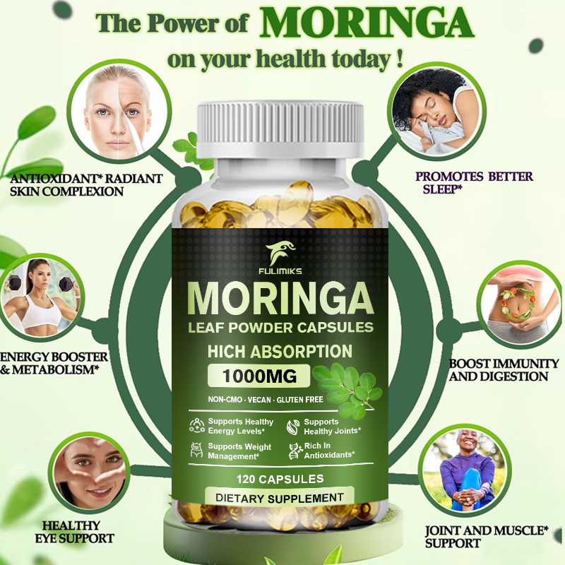 Compre 2 e Ganhe 2 Grátis! Sup - Moringa Leaf Powder avaliação e preço