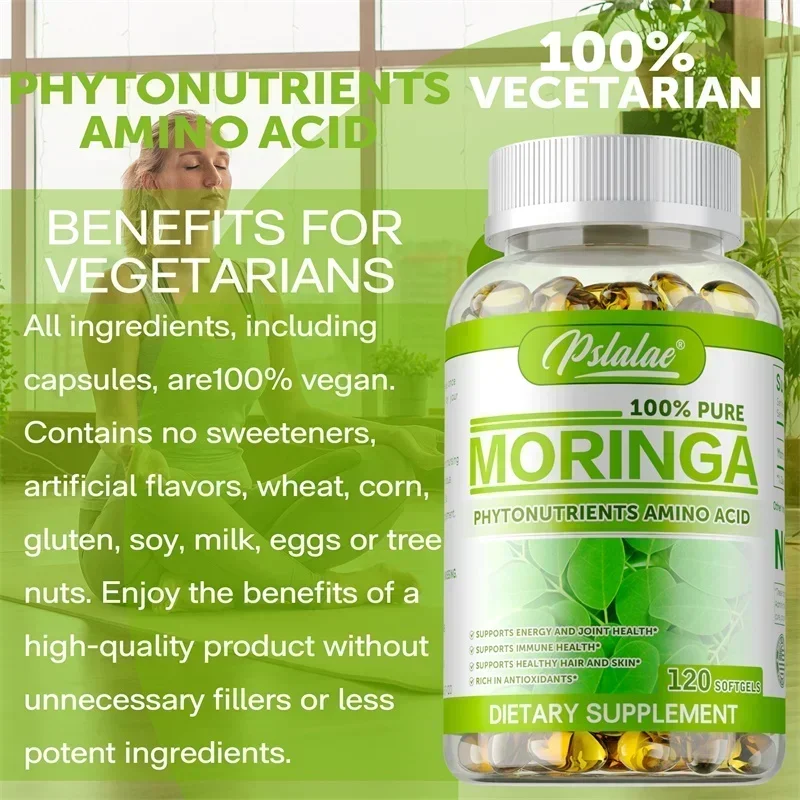 Cápsulas de Moringa - Antioxid - Moringa Leaf Powder avaliação e preço