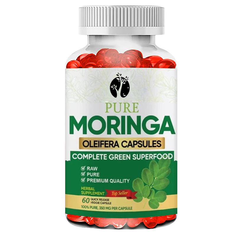 Cápsulas Moringa -60 cápsulas  - Moringa Leaf Powder avaliação e preço