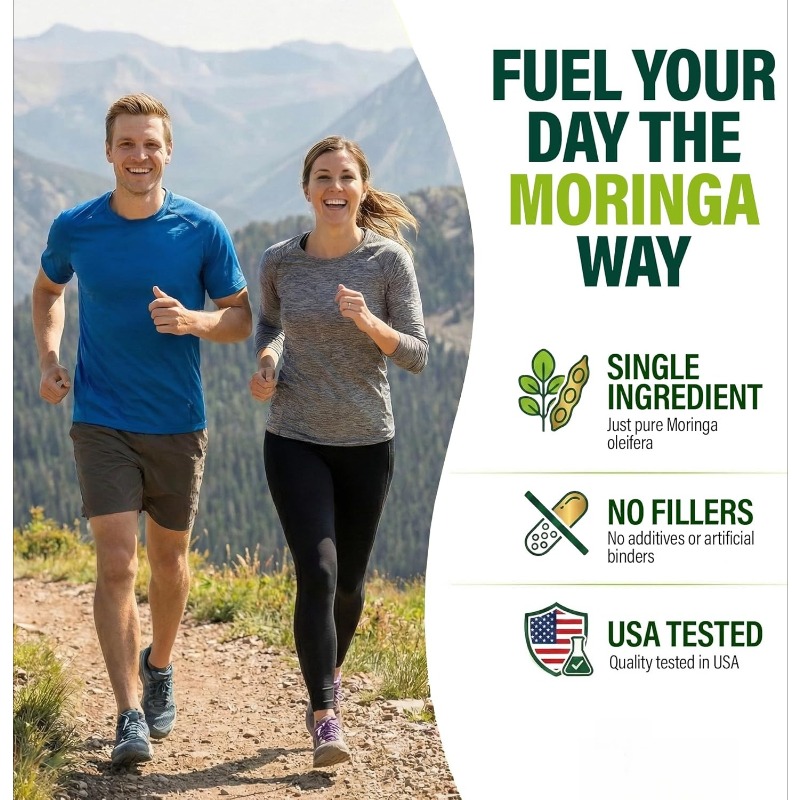 Cápsulas de Moringa - Suplemen - Moringa Leaf Powder avaliação e preço