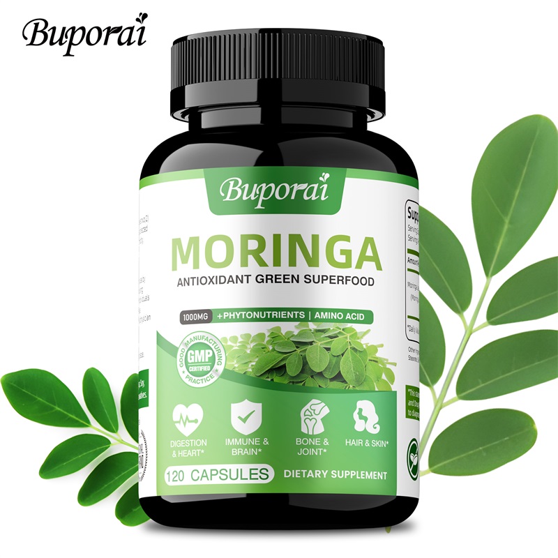 Cápsulas de Moringa - Antioxid - Moringa Leaf Powder avaliação e preço