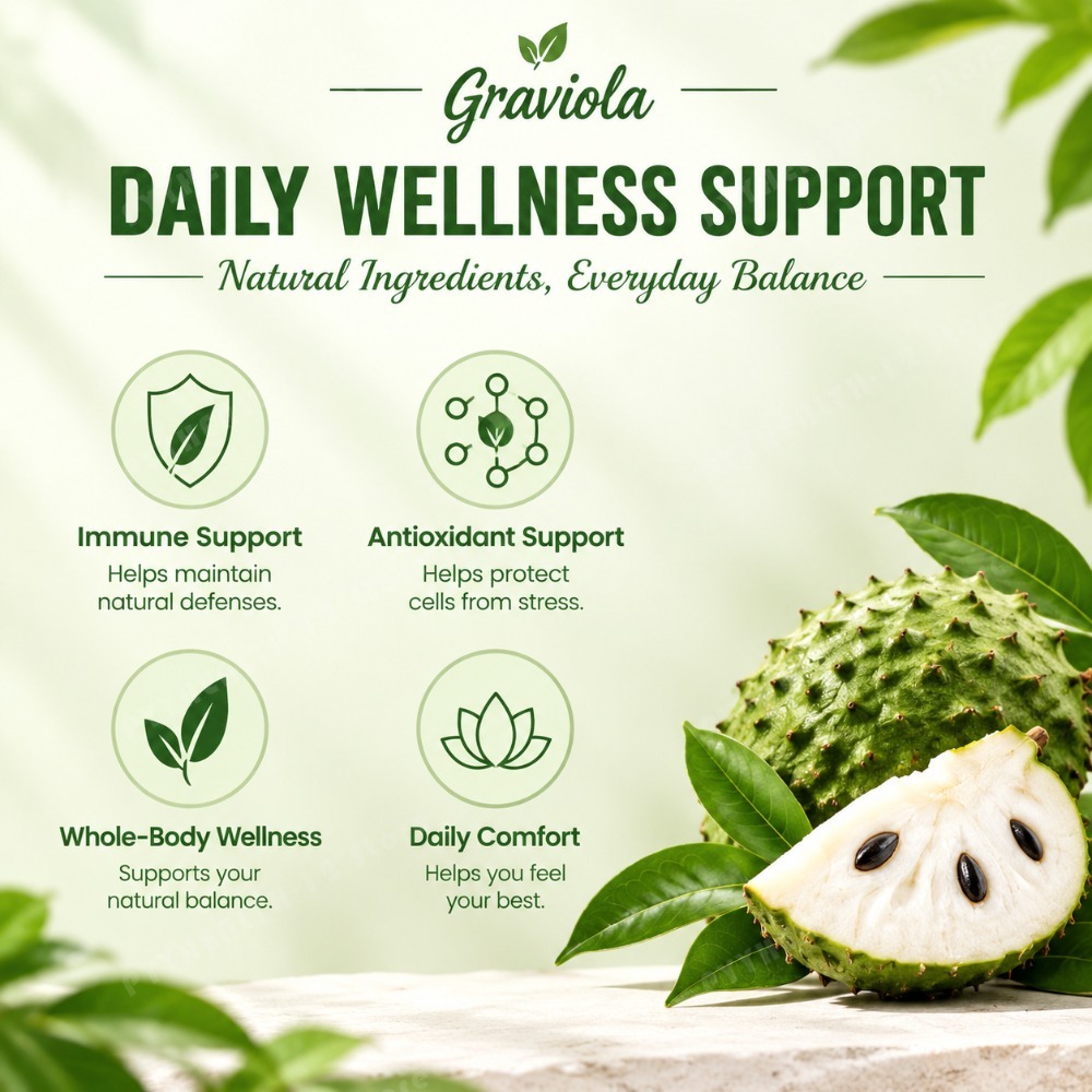 Gotas líquidas de graviola com - Herbal And Wellness Products avaliação e preço