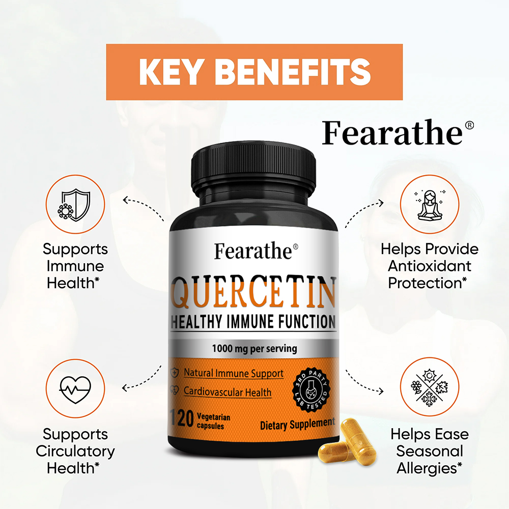 Cápsulas de Quercetina 1000mg, - Wellness Quercetin avaliação e preço