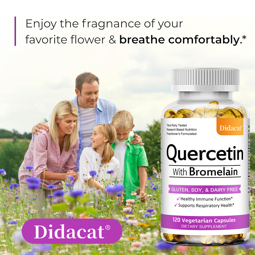 Cápsulas de Quercetina e Brome - Wellness Quercetin avaliação e preço