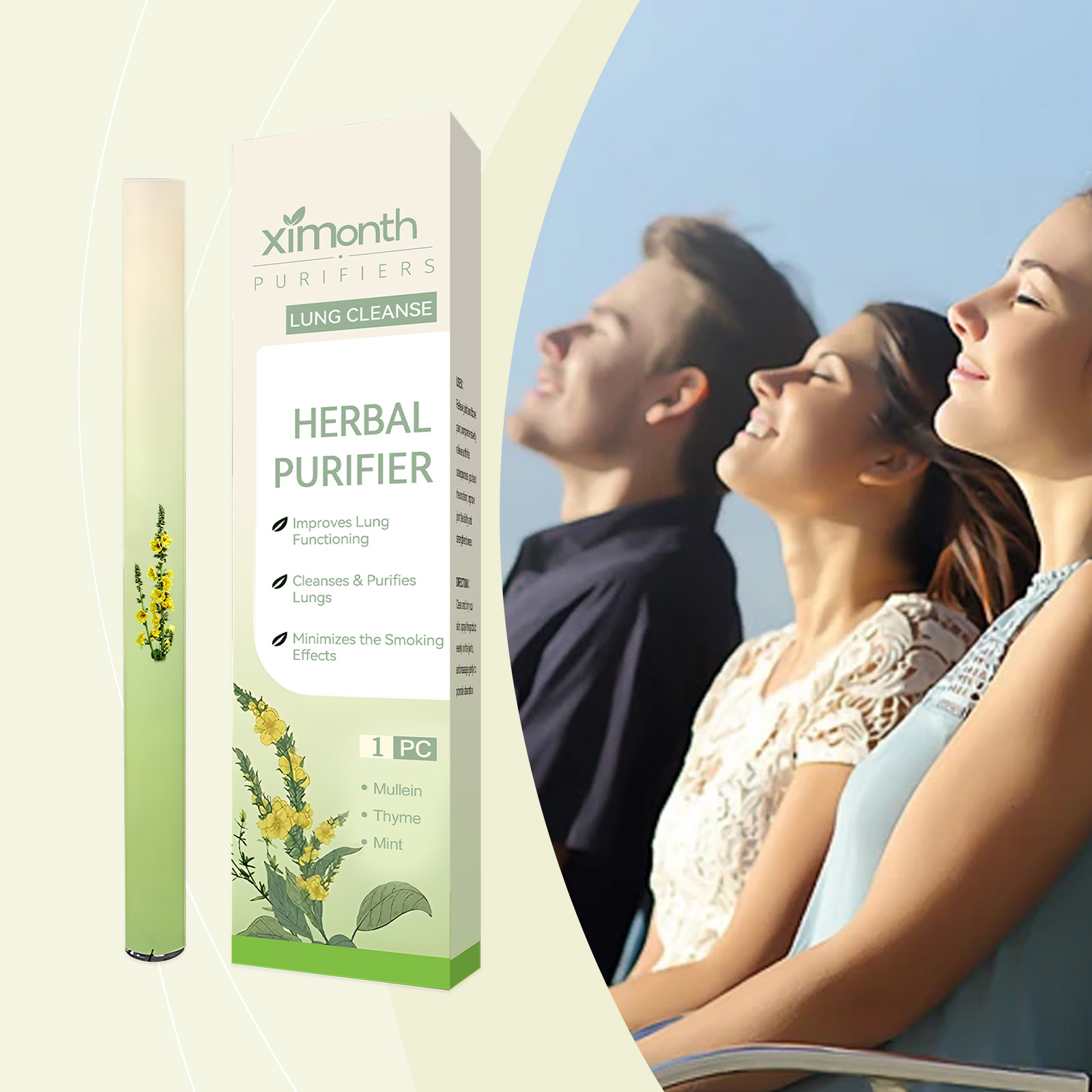 Bastão de respiração de ervas  - Herbal Wellness For You avaliação e preço