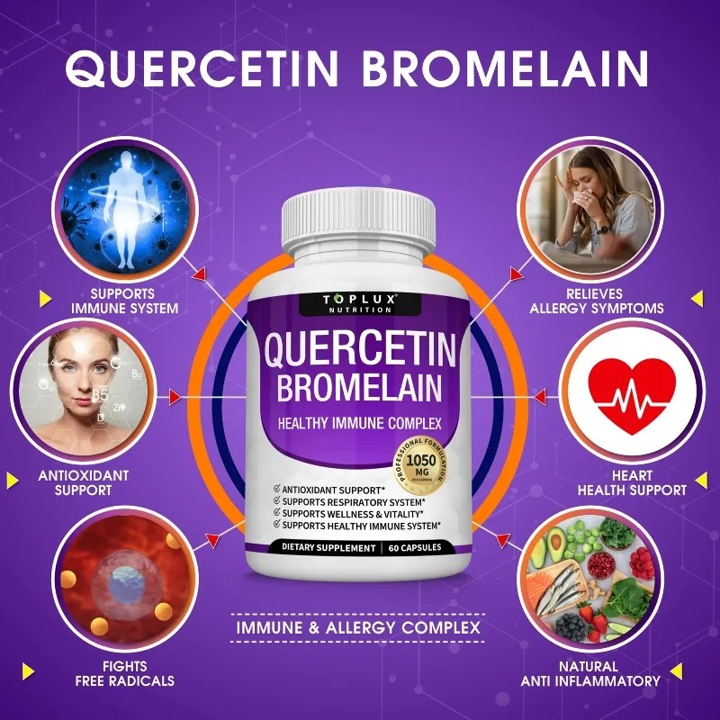 Cápsulas de Quercetina e Brome - Wellness Quercetin avaliação e preço