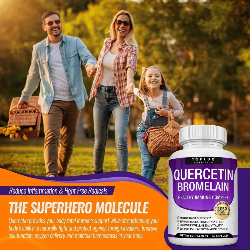Cápsulas de Quercetina e Brome - Wellness Quercetin avaliação e preço