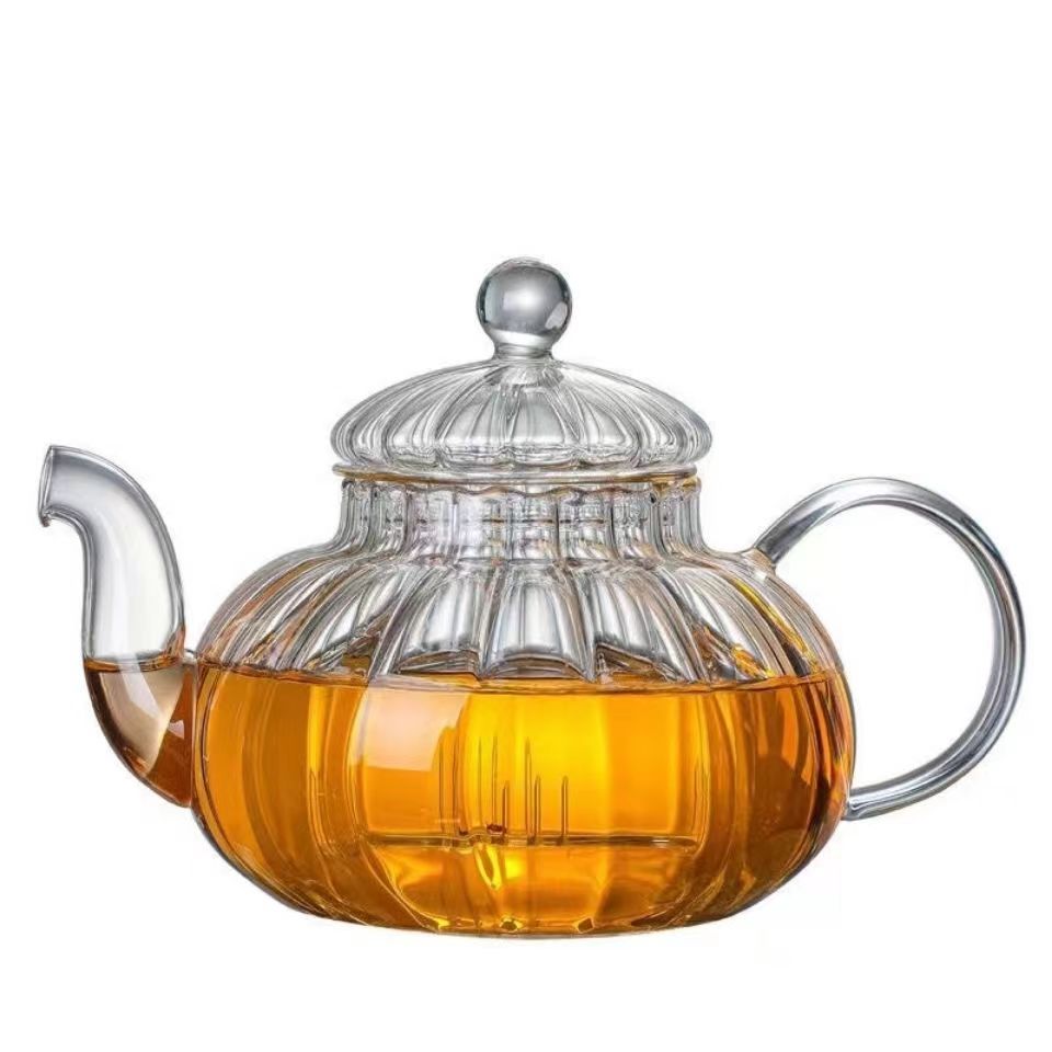 Bule de vidro do bule da flor  - Herbal Wellness Blend avaliação e preço