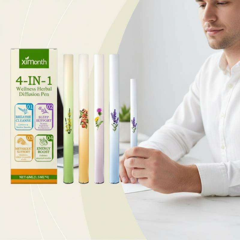Conjunto Difusor de Ervas 4 em - Herbal Wellness Blend avaliação e preço