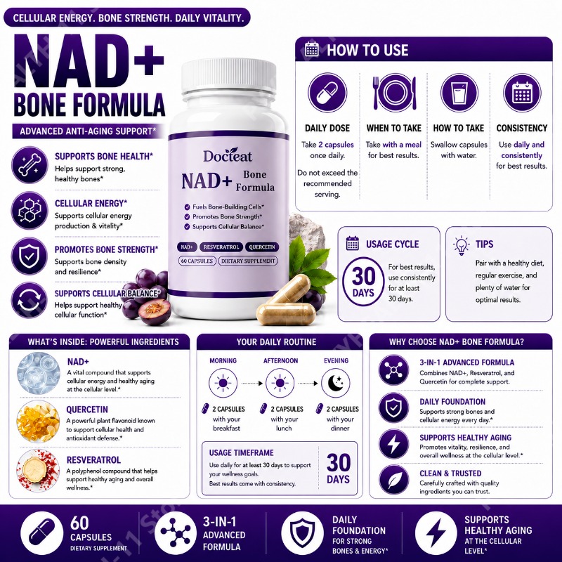 Cápsulas Docteat NAD+ com Resv - Wellness Quercetin avaliação e preço